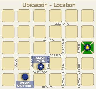 Wilson Apart Hotel Salta Bagian luar foto